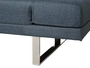 Sofa Bed 2 Seater YORK Fabric Blue_23898