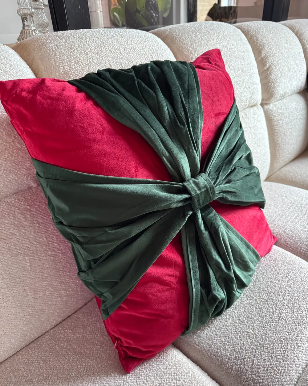 HIQE-FL 4 Pezzi Cuscini Natalizi per Divano,45x45c Copricuscini HIQE-FL 4 Pezzi Cuscini Natalizi per Divano,45x45c Copricuscini