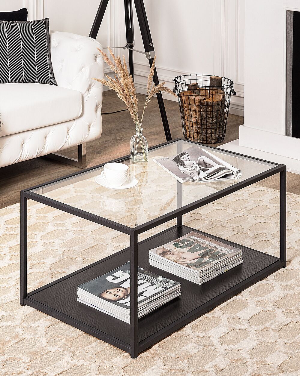 Tappeto CIZRE Beige 160 x 230 cm Viscosa