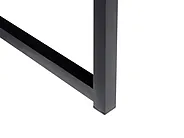 Polcos íróasztal ZYRA 110 cm 50 cm Fekete_1191694