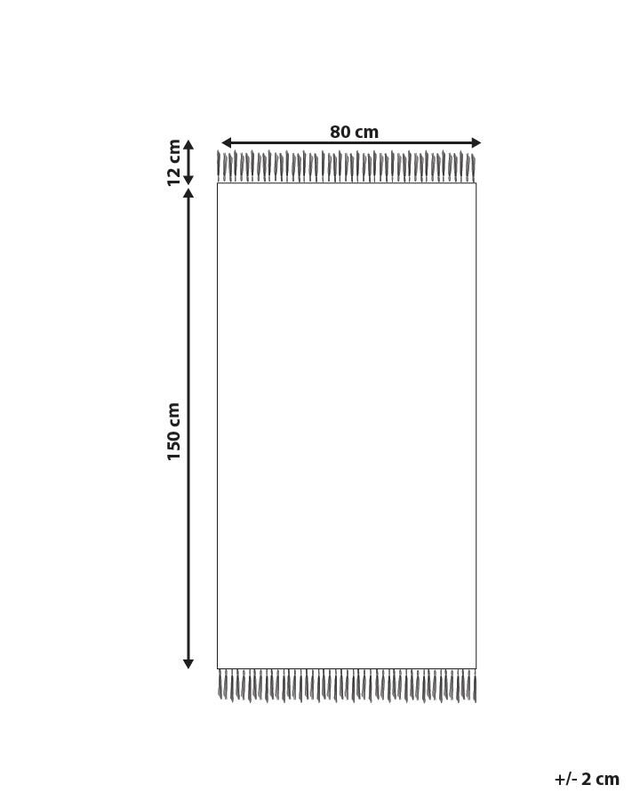 Wool Area Rug 80 x 150 cm Grey TEKELER_847389 Wool Area Rug 80 x 150 cm Grey TEKELER_847389