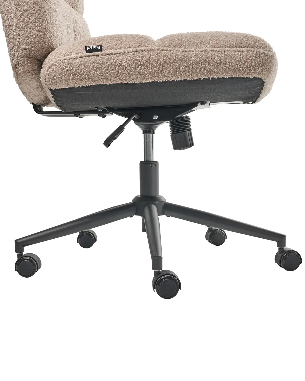 Sedia da scrivania CATLIN Bouclé Beige_1009962