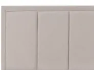 Ottoman Bed QUIBERON Fabric Beige 180 x 200 cm (EU Super King)_1023405