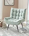 Armchair ALVESTA Fabric Mint Green