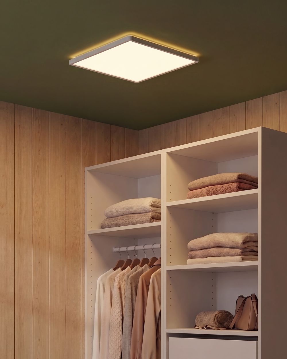 Lampadario a LED CEREON con telecomando con dimmer Bianco