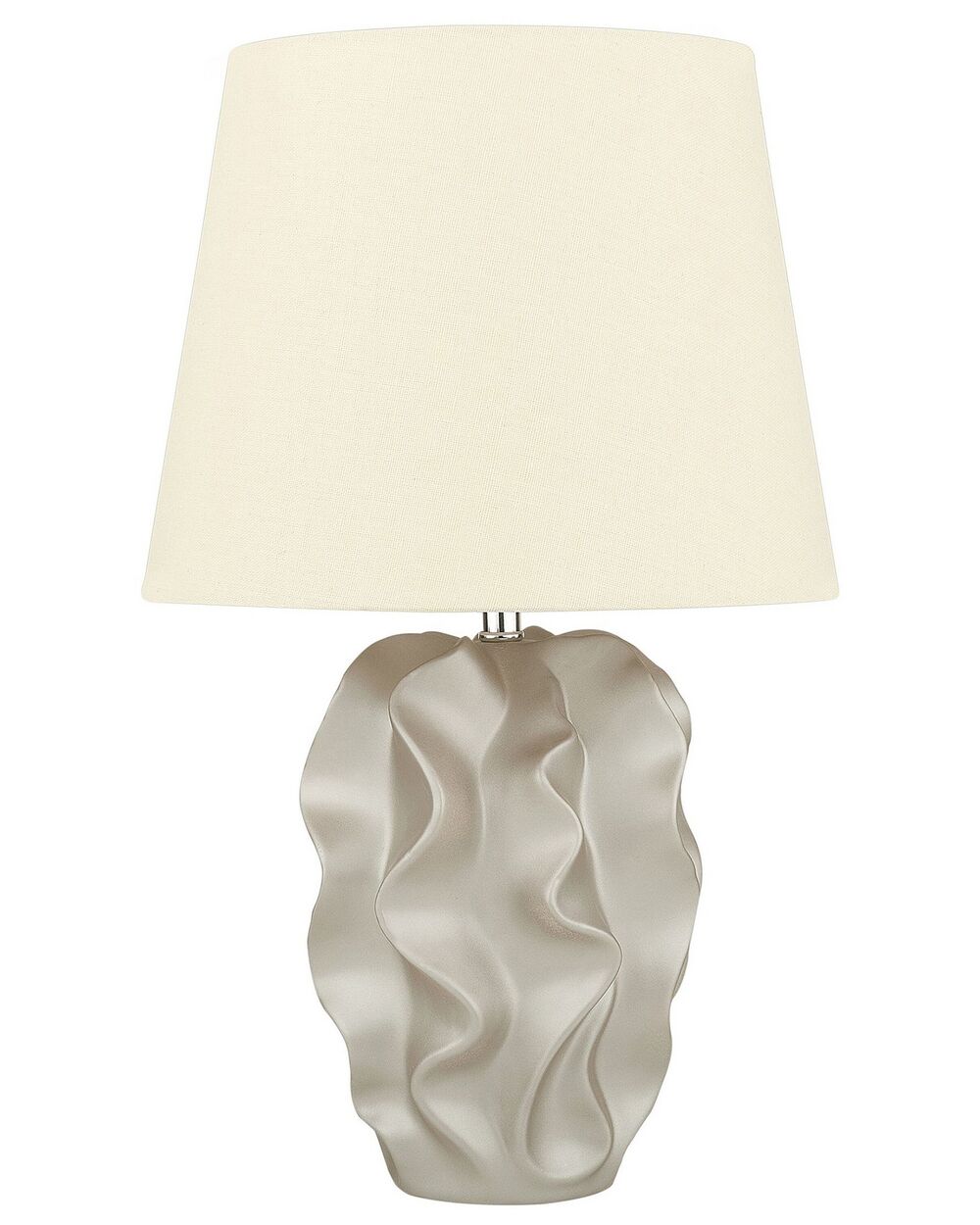 Tischlampe ALLIKA Keramik Gold