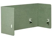 Desk Screen SOLOA 210 x 61 cm Green_1014938