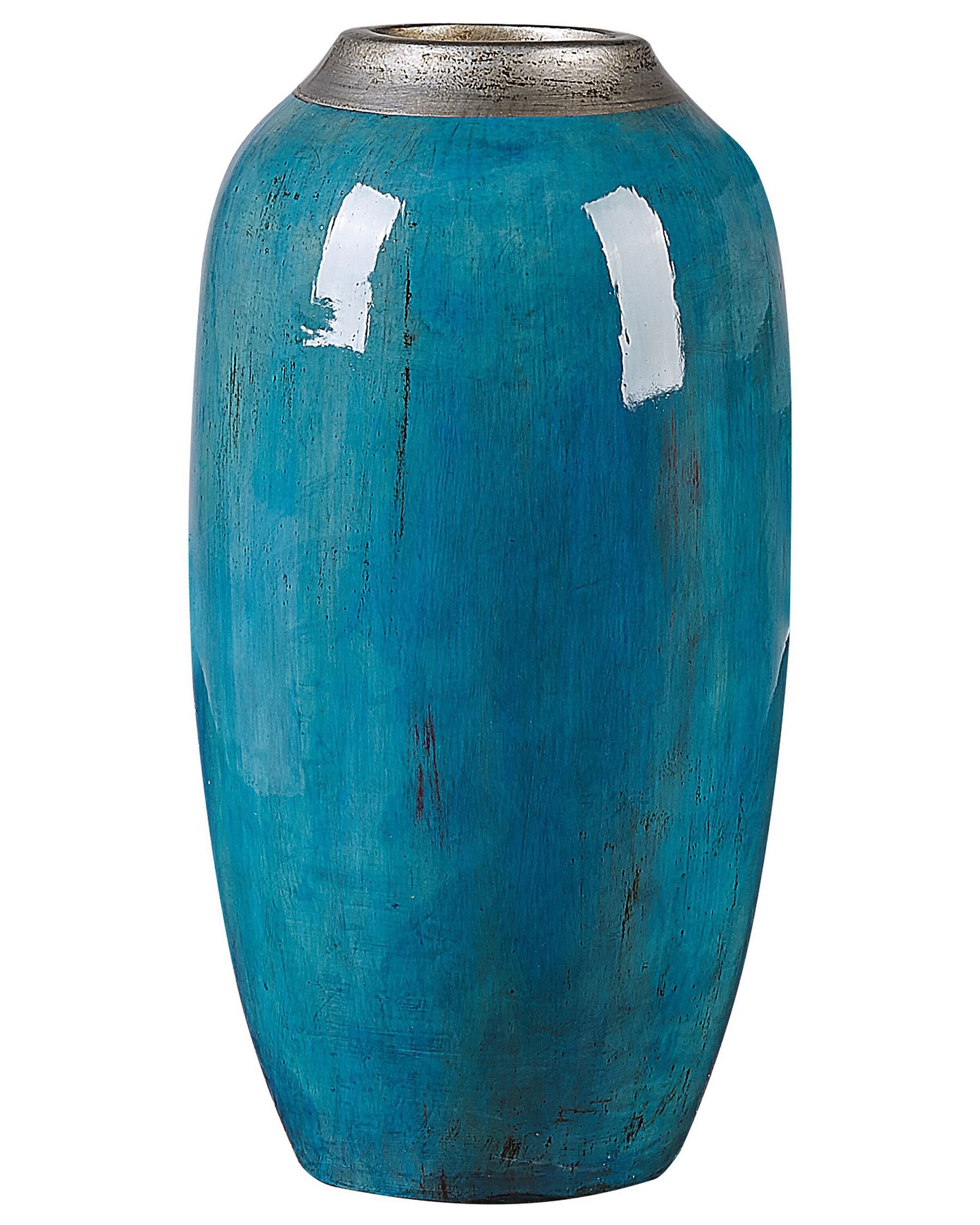 Impozáns Kék Színű Dekor váza MILETUS_791569