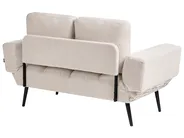 Sofa Bed 2 Seater BREKKE Boucle Off-White_1068104