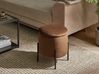 Storage Pouffe WENONA Velvet Dark Brown