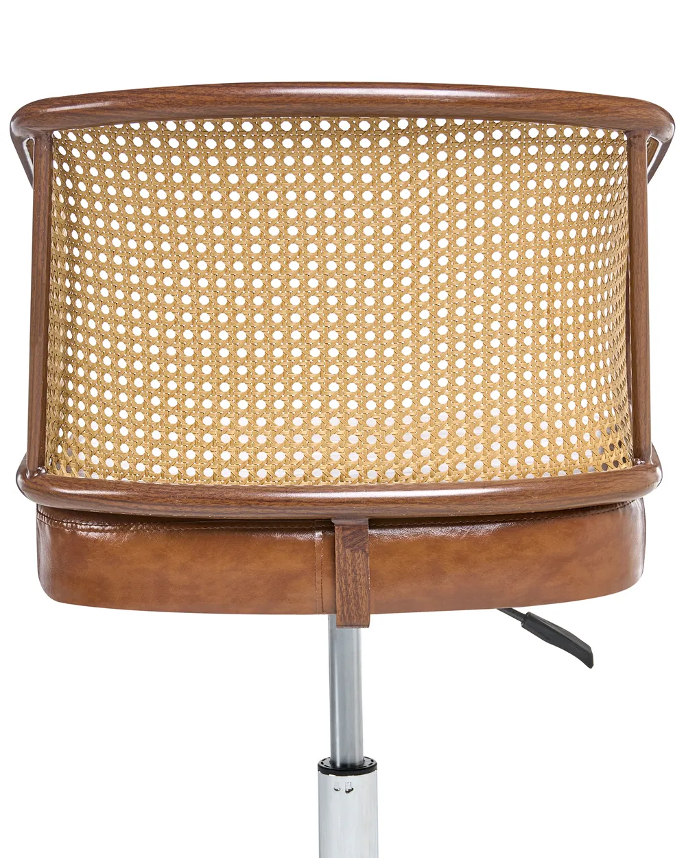 Desk Chair TUCSON Faux Leather Brown_997191