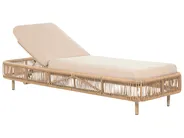 Transat avec coussin OSINI Polyrotin Beige_863884