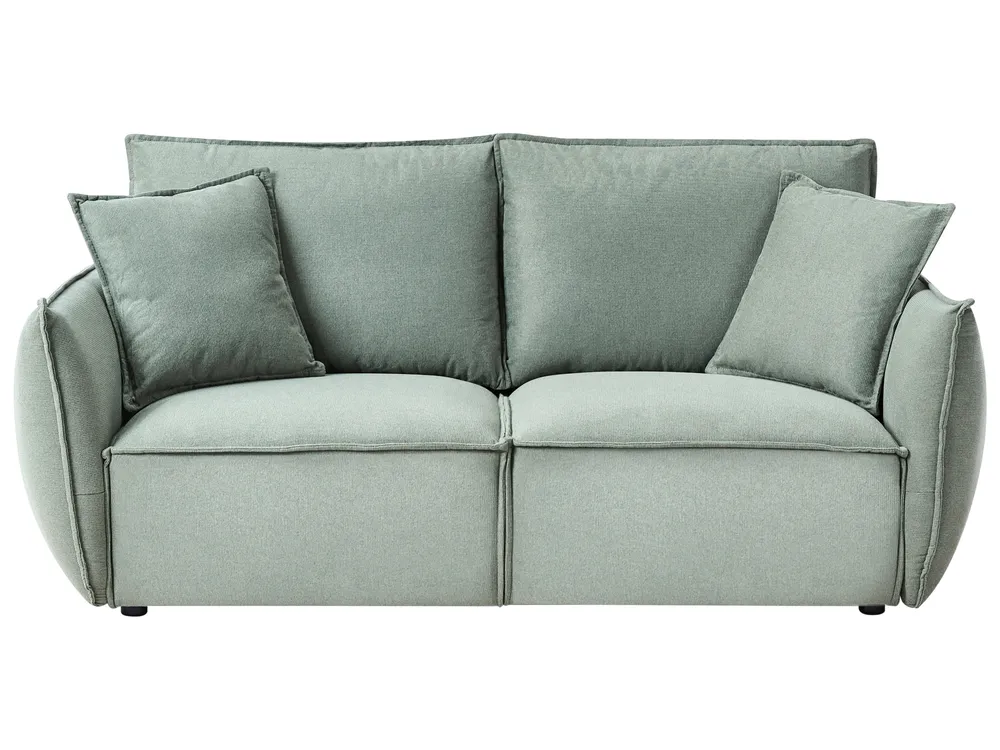 Sofa dla 3 osób KUNES Jasnozielony