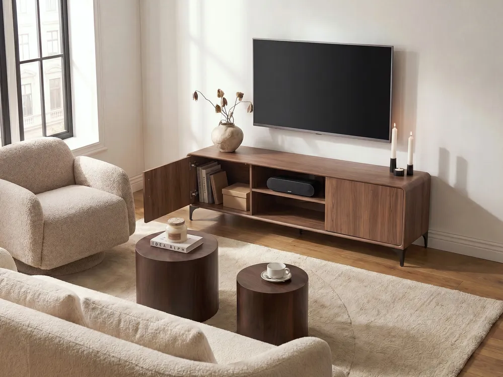 Mobile TV COWELL Marrone scuro_1124085
