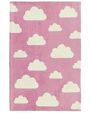Tappeto per bambini GWALIJAR Rosa 60 x 90 cm Cotone_1179615