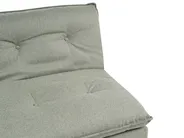Sofa Bed 3 Seater YILA Fabric Green_1056268