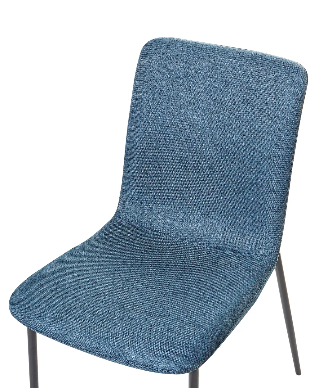 Set di 4 sedie da pranzo GLENDIVE Tessuto Blu scuro_929015