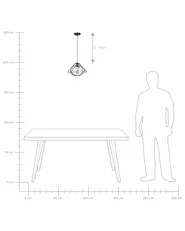 Pendant Lamp GUAM Metal Black_709250
