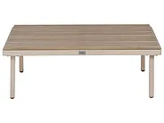 Set da giardino con tavolo 5 posti FIVIZZANO Legno d'acacia Beige_1161055