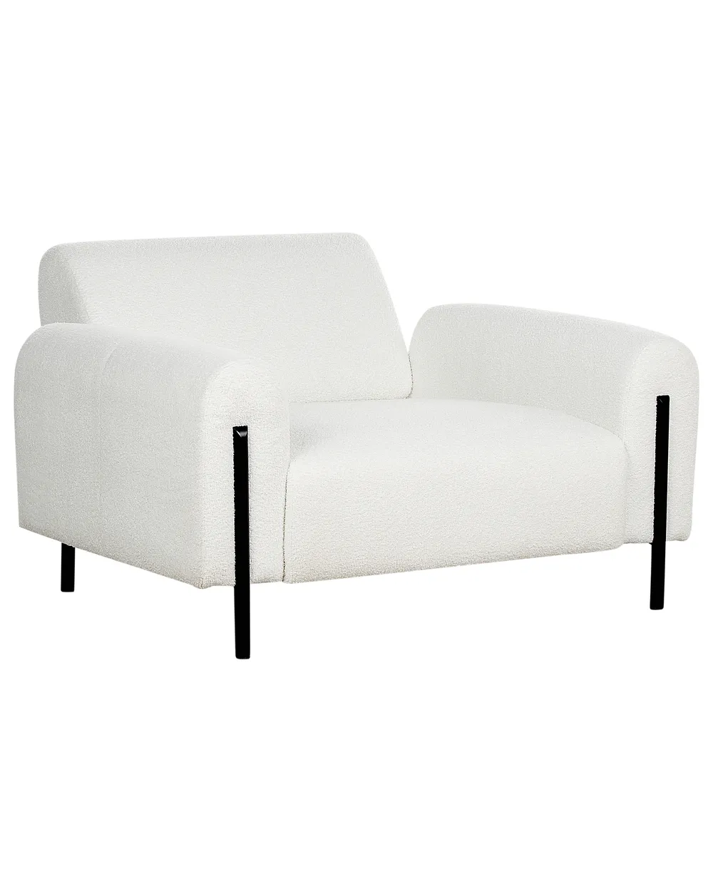 Armchair ASKIM Boucle White_918529