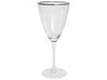 Set of 4 Gold-Rimmed Wine Glasses 38 cl TOPAZ_912954