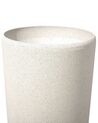 Set di 2 vasi polvere di pietra beige chiaro ⌀ 23 cm ABDERA_841229