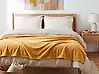 Koc BAYBURT 200 x 220 cm Pomarańczowy