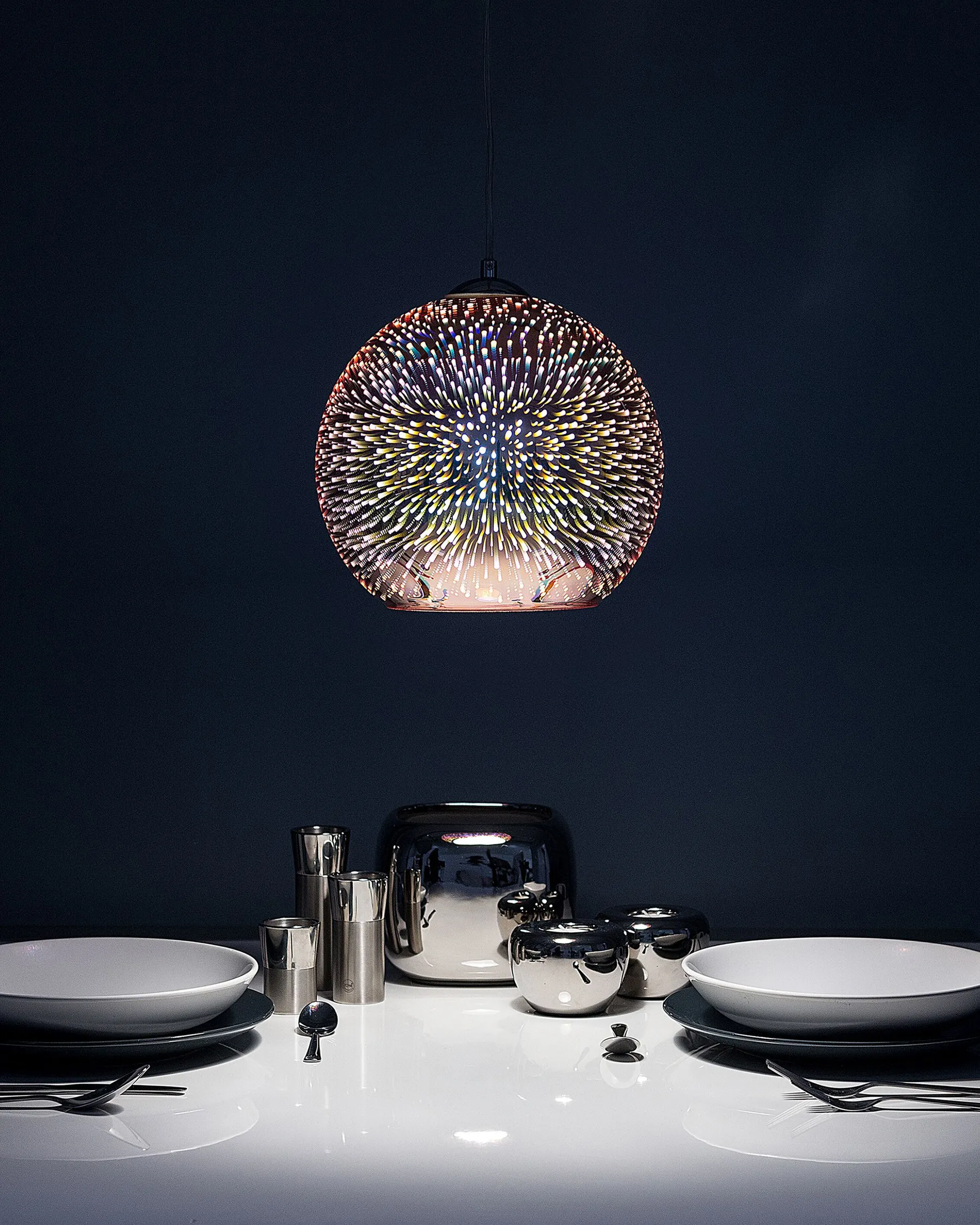 Pendant Lamp SESSERA Glass Copper_725423