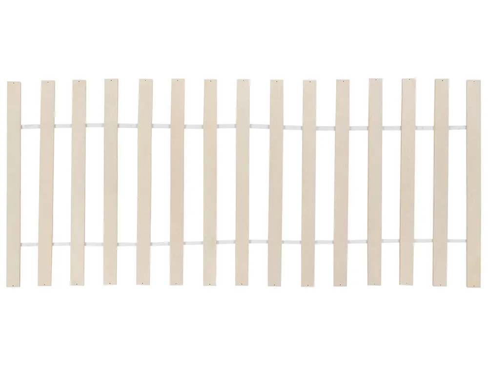 Bed Pine Wood BONNAC 90 x 200 cm (EU Single) White_911544