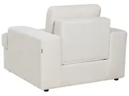 Set da salotto 4 posti ALLA Tessuto Beige chiaro_893957