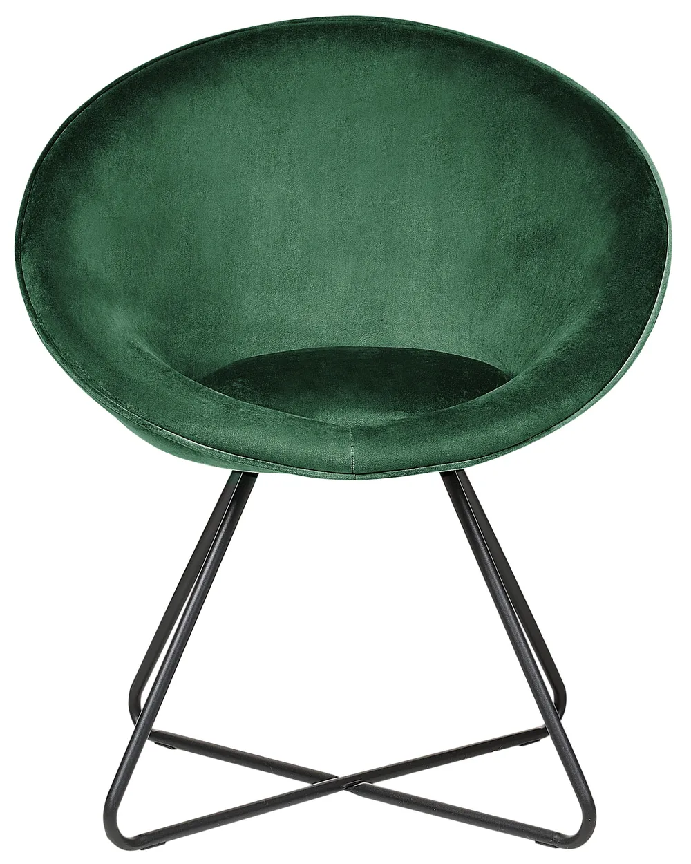 Dining Chair FLOBY II Velvet Emerald Green_886107