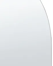 Lustro ścienne ALFORTVILLE 40 cm 80 cm Srebrny_904613