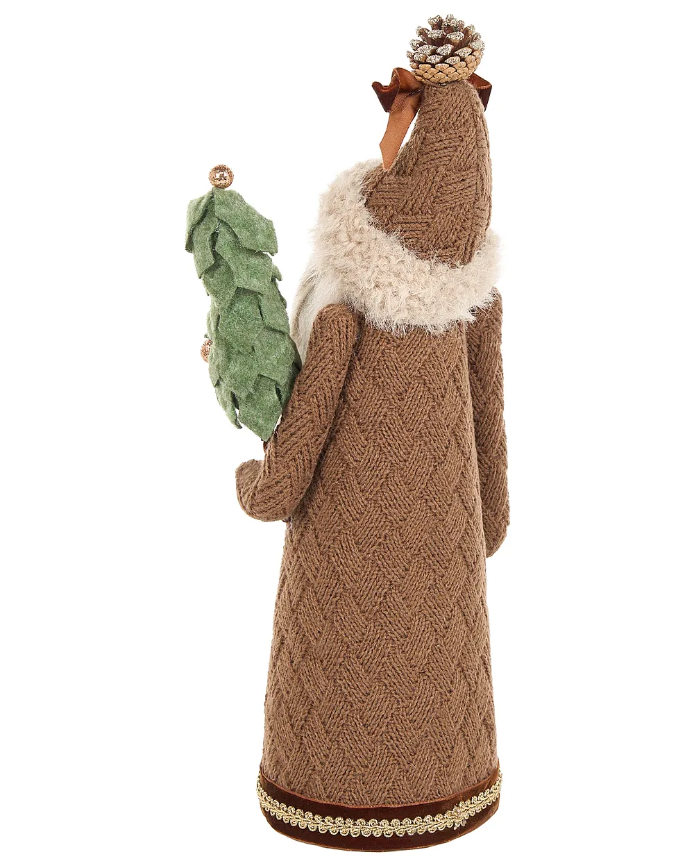 Set of 2 Figurines PITEA 44/54 cm Gnome Brown_1158715