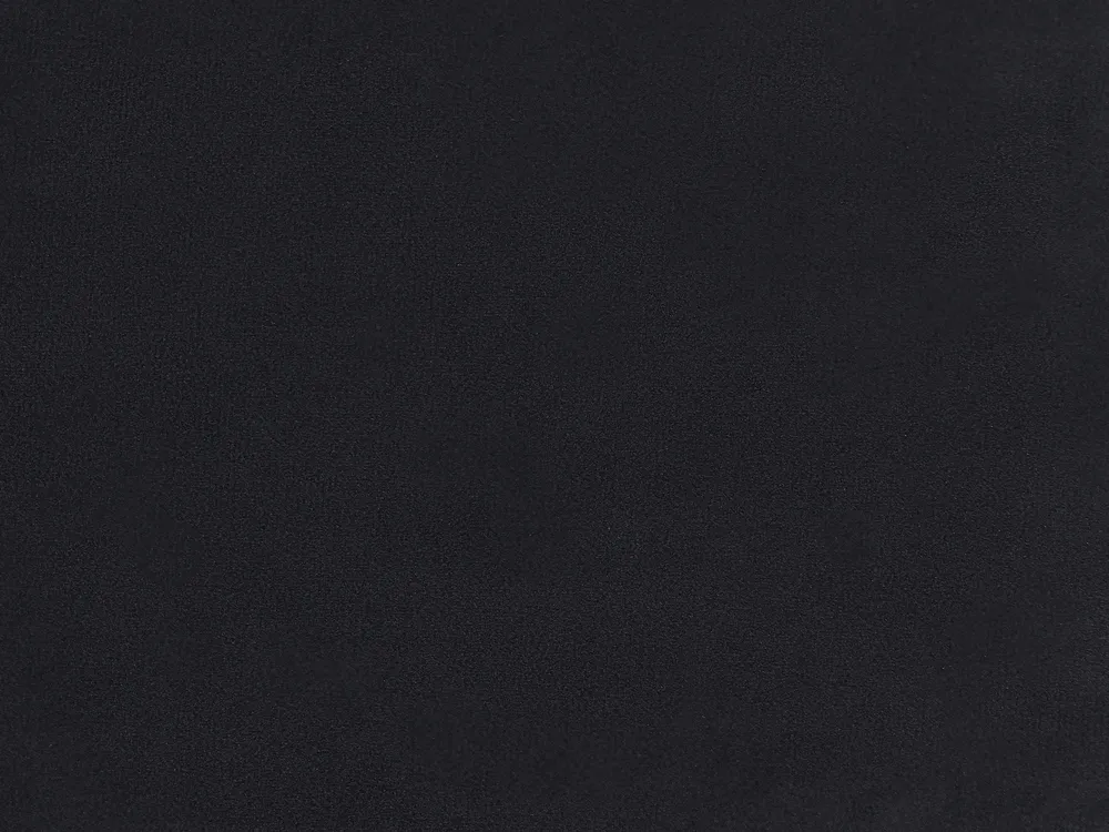 Ottoman Bed LUBBON Velvet Black 140 x 200 cm (EU Double)_833815