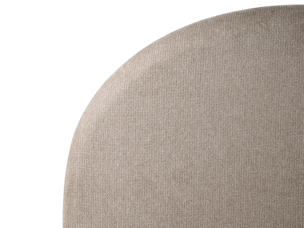 Letto contenitore GRASSE Tessuto Tortora 180 x 200 cm_1056340