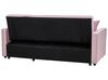 Fabric Sofa Bed Pink GLOMMA_928706