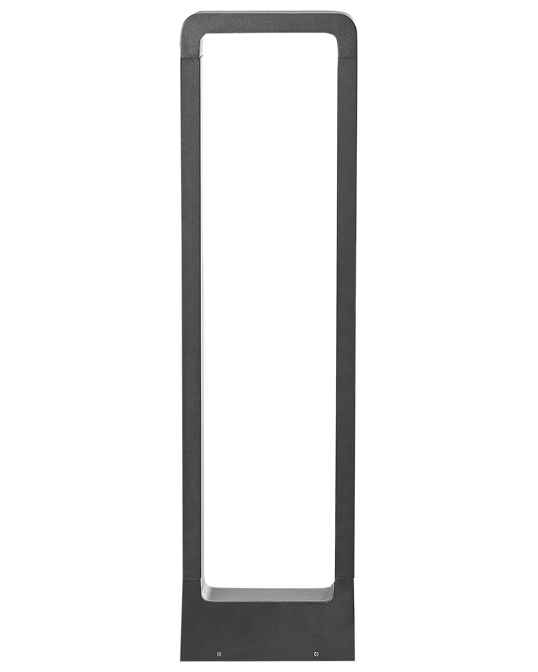 Candeeiro Bollard LED de jardim preto 60 cm PERDIDO_917005