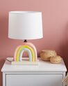 Keramická stolní lampa barevná TITNA_891534