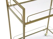 Carrello portavivande VENETA Metallo Oro_771365