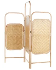Divisorio per ambienti a 3 pannelli CARPI 166 cm 180 cm Naturale_864505