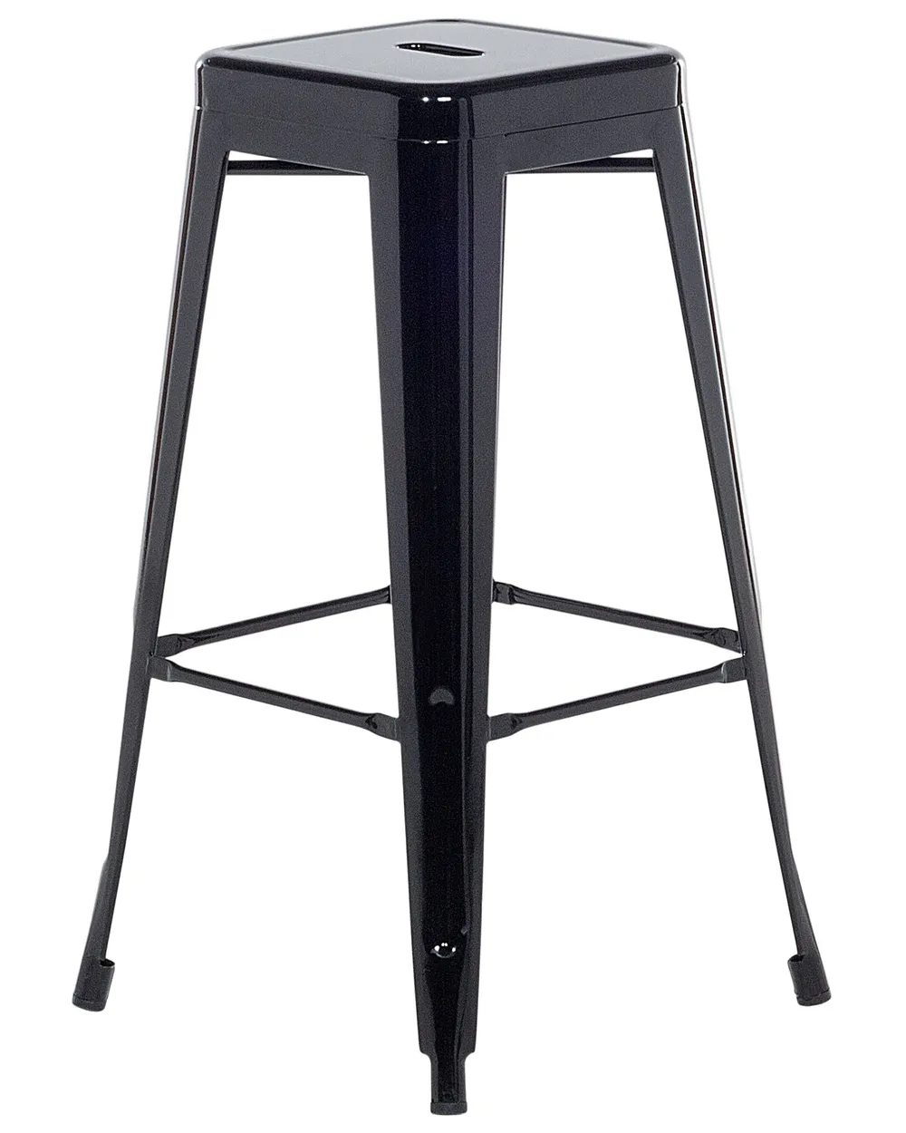 Set di 2 sgabelli da bar CABRILLO Metallo Nero_701232