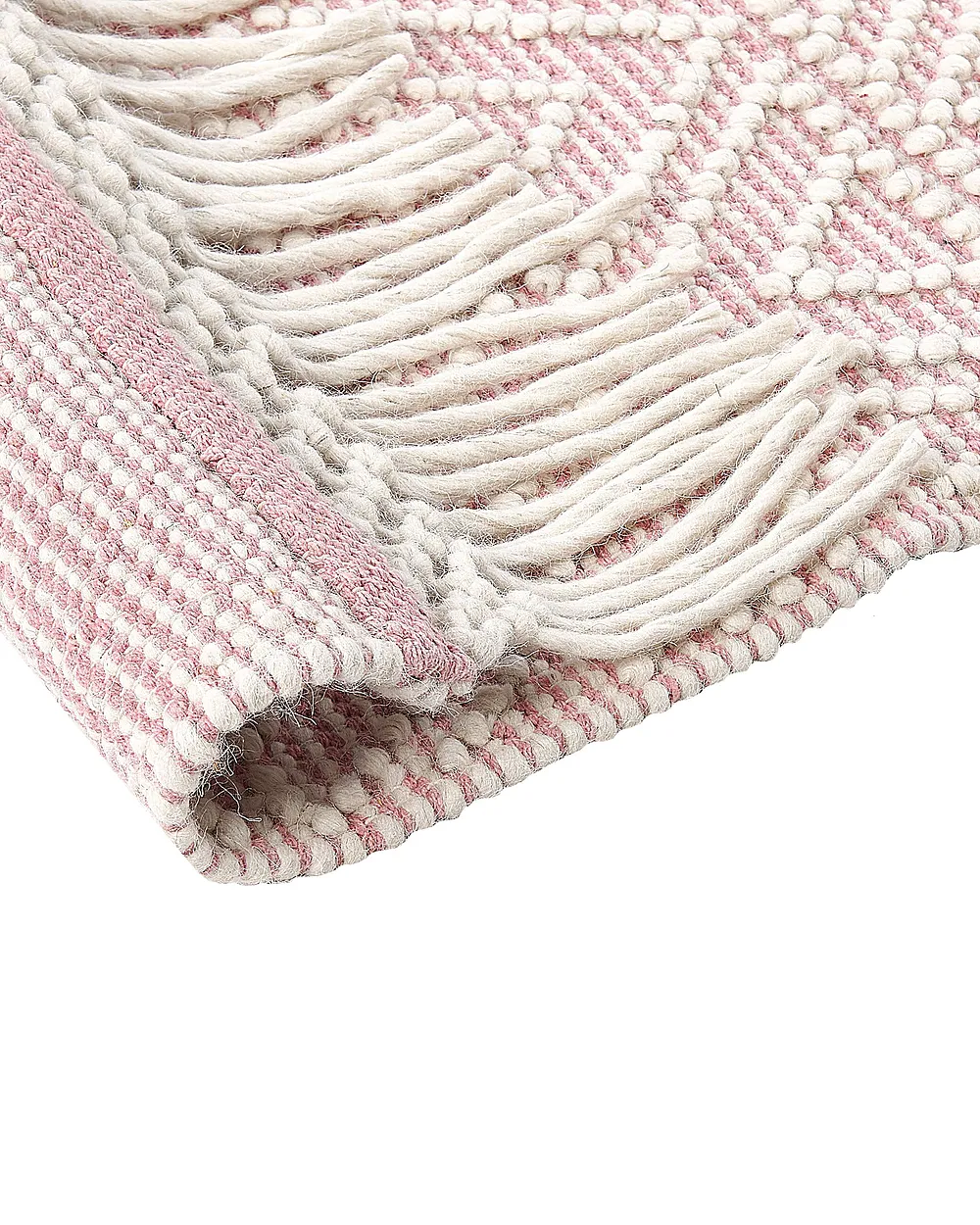 Tapis ADANA Rose 200 x 300 cm Laine_856174