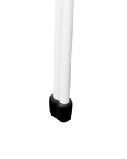 Set of 2 Garden Chairs CHIEVE Metal White_1049256