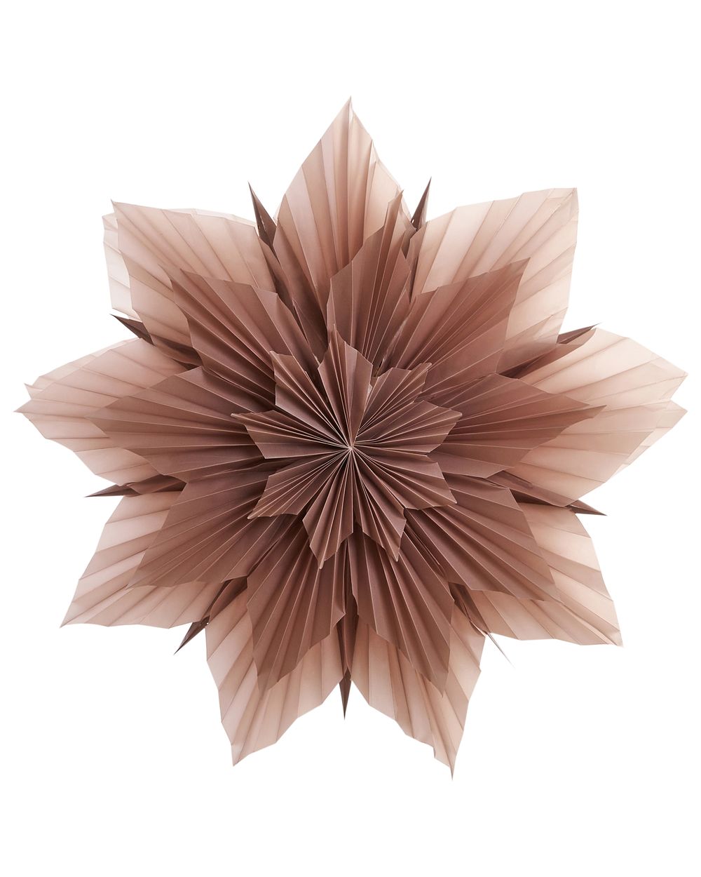 Decorazione natalizia OSTERAN 59 cm Stella Rosa