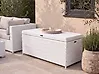 Skrzynia ogrodowa MODENA 158 cm 63 cm Technorattan Biały