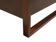 Bed Pine Wood GIULIA 160 x 200 cm (EU King Size) Dark Brown_870255