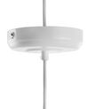 Metal Pendant Lamp White MAVONE_691014