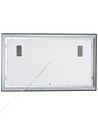 LED Wall Mirror with Bluetooth Speaker 100 x 60 cm Silver ONLAY_932272