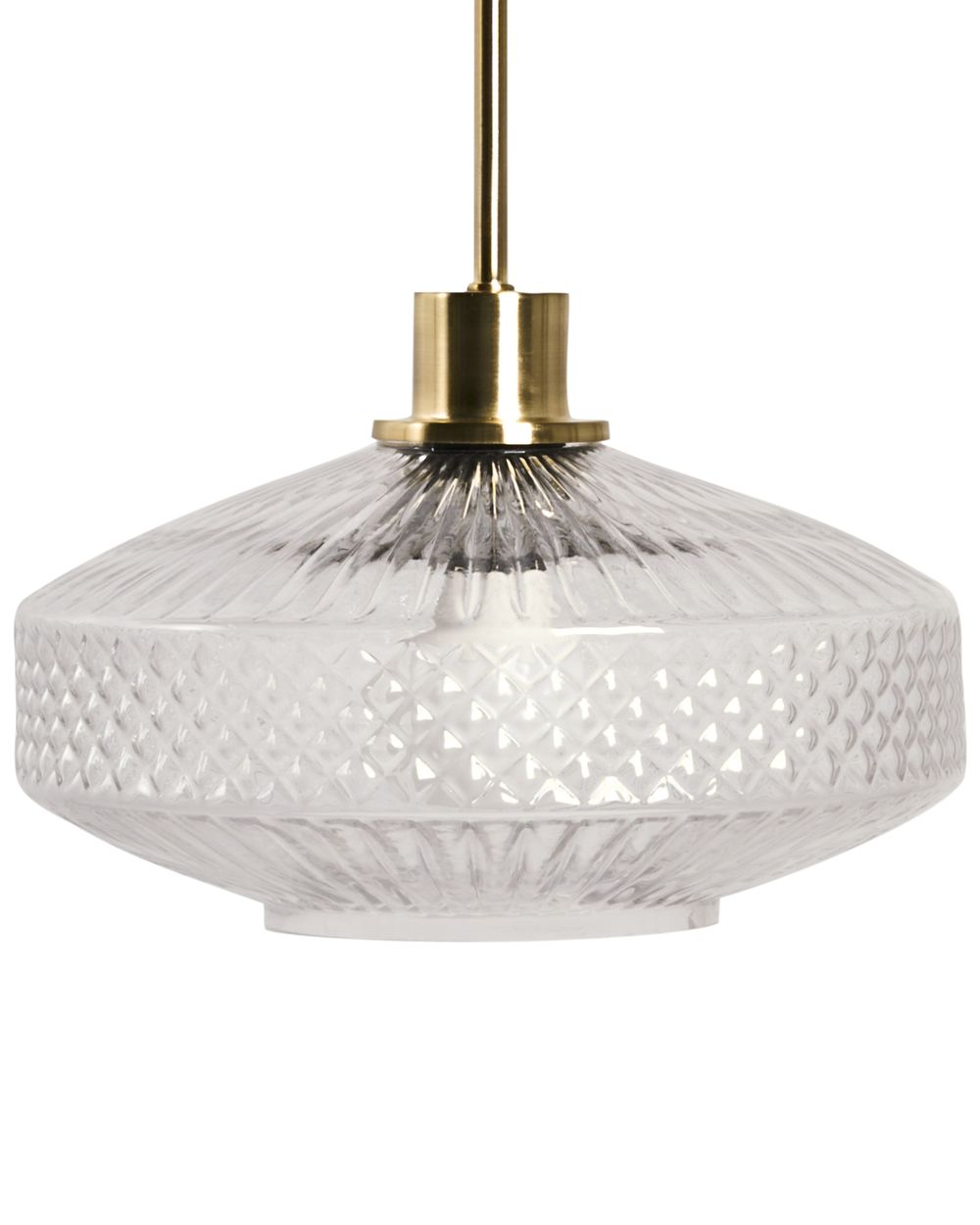 Závesná lampa PIRRIS Sklo Priehľadná