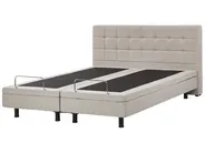 Letto regolabile Tessuto DUKE 180 x 200 cm Beige_798039